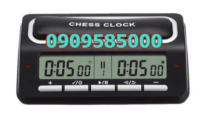 Đồng hồ chơi cờ PS-393 đầy đủ 39 chế độ chỉnh thời gian